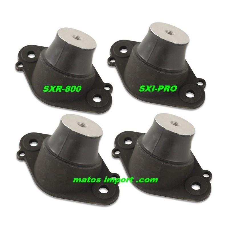 MONKEY-GRIP . Motor mount ( 800SX-R . 800-X2 . )( Kit 4 Pieces )