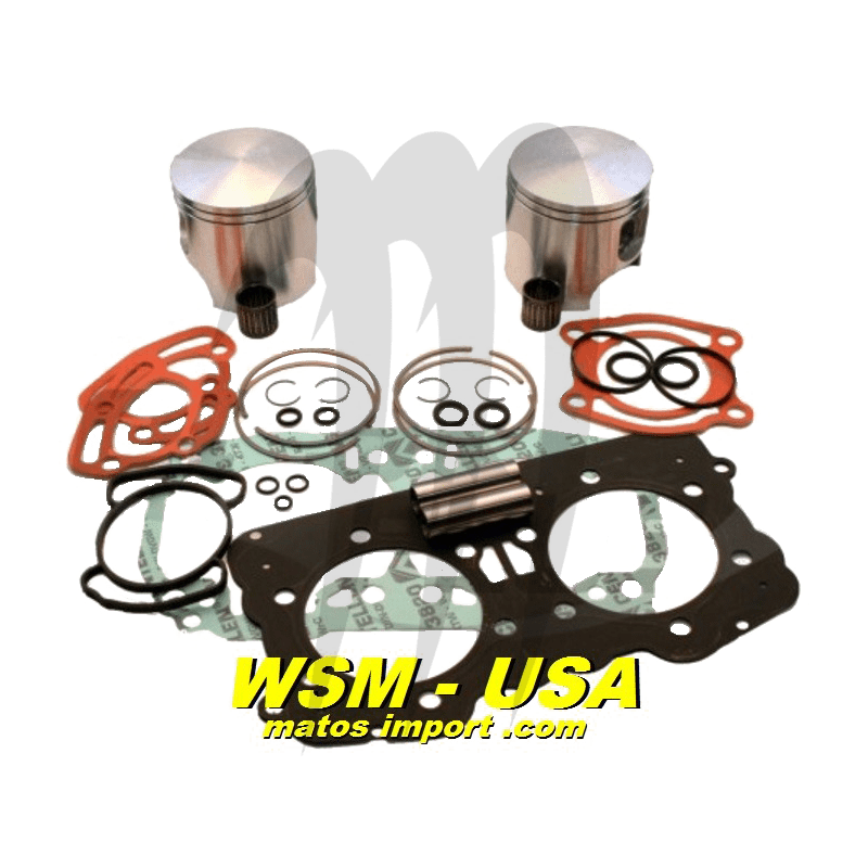 Kit pistons platinum Seadoo GTX / GSX / XP /RX(Cote +0.50mm) Kit pistons platinum Seadoo GTX / GSX / XP /RX(Cote +0.50mm)