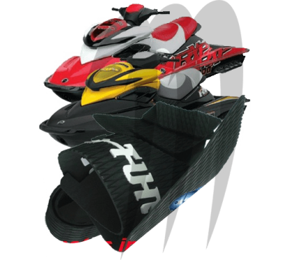 Photo Tapis  RXP-X 255hp 08-11 RXP-215hp 06-09 autocollant Hydro Turf - Pièces Jet Ski, accessoires et entretiens - Matos import