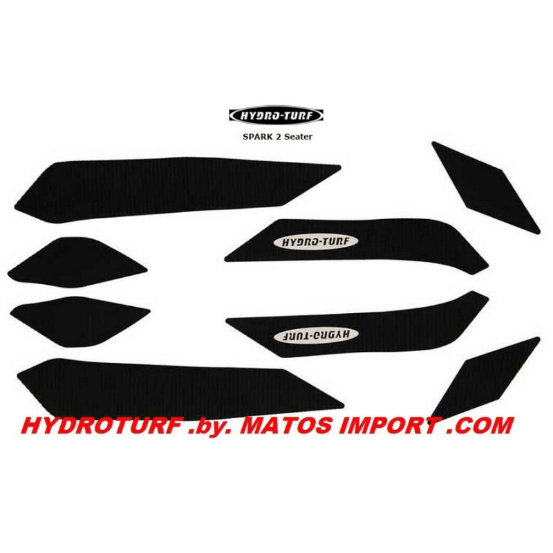 Kit tapis Spark 2 places (2014-2019) Hydro Turf Kit tapis Spark 2 places (2014-2019) Hydro Turf