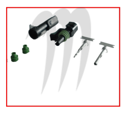 Photo Weathertight connectors  male et femelle - Pièces Jet Ski, accessoires et entretiens - Matos import