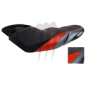 Housse de selle Racing FX 2012-2018 noir / rouge / alu