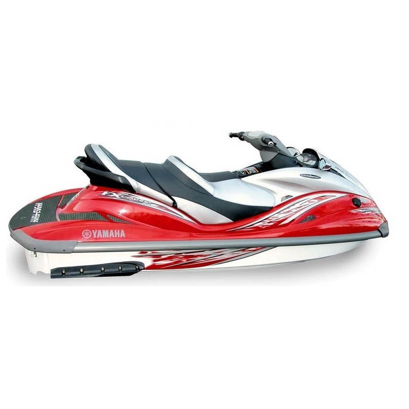 Seat cover, YAMAHA, FX-160 Cruiser ( 05-08 ), black / white Seat cover, YAMAHA, FX-160 Cruiser ( 05-08 ), black / white
