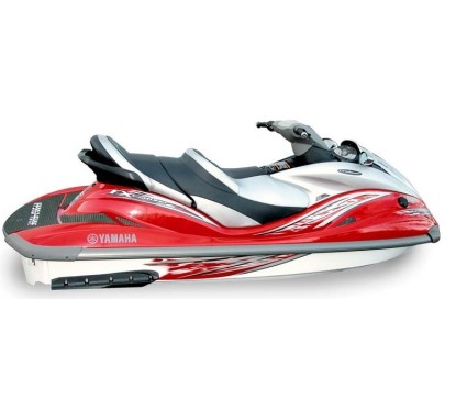 HYDRO-TURF. Housse de selle FX-160 Cruiser (05) noir / blanc