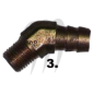 Brass Fitting 45 °