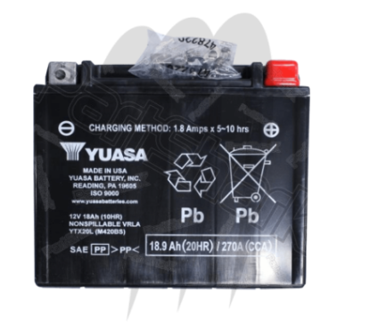 Photo BATTERIE_12 VOLTS 18AH  - Pièces Jet Ski, accessoires et entretiens - Matos import
