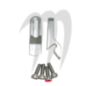 Kit Keepers Female hood, Aluminium ( 2 pièces). Super-Jet ( 1990-2012 )