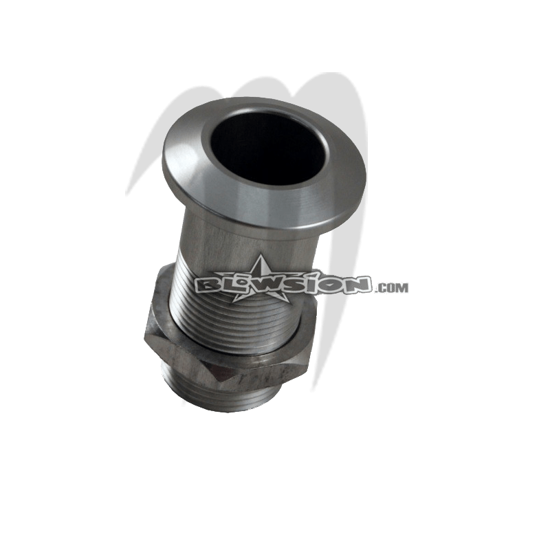 Extended Bow eye, long, Super-Jet ( silver).