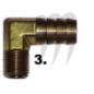 Brass Fitting , 90° Brass Fitting , 90°