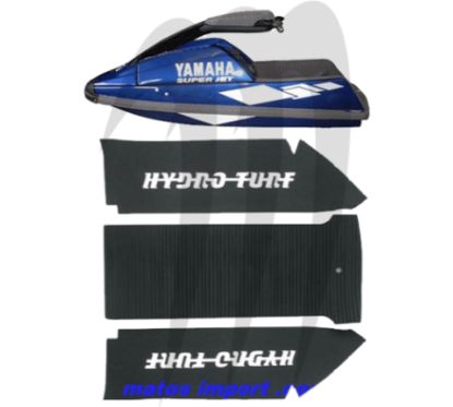 Photo Kit tapis prédécoupé Yamaha Super-Jet (1990-1995) Hydro-Turf - Pièces Jet Ski, accessoires et entretiens - Matos import