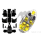HYDRO-TURF. TAPIS, JET BOAT Speedster (98-99) HYDRO-TURF. TAPIS, JET BOAT Speedster (98-99)