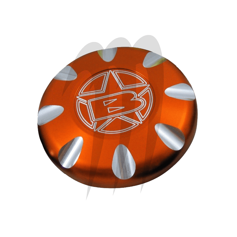 Gas cap Yamaha (orange ). Gas cap Yamaha (orange ).