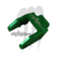 Hood Latch- Billet , green Hood Latch- Billet , green