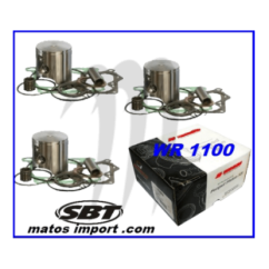 Photo Kit pistons Prenium Yamaha 1100cc 63M (Cote +1.5mm) - Pièces Jet Ski, accessoires et entretiens - Matos import
