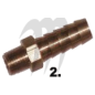 Brass Fitting Hose Barbed