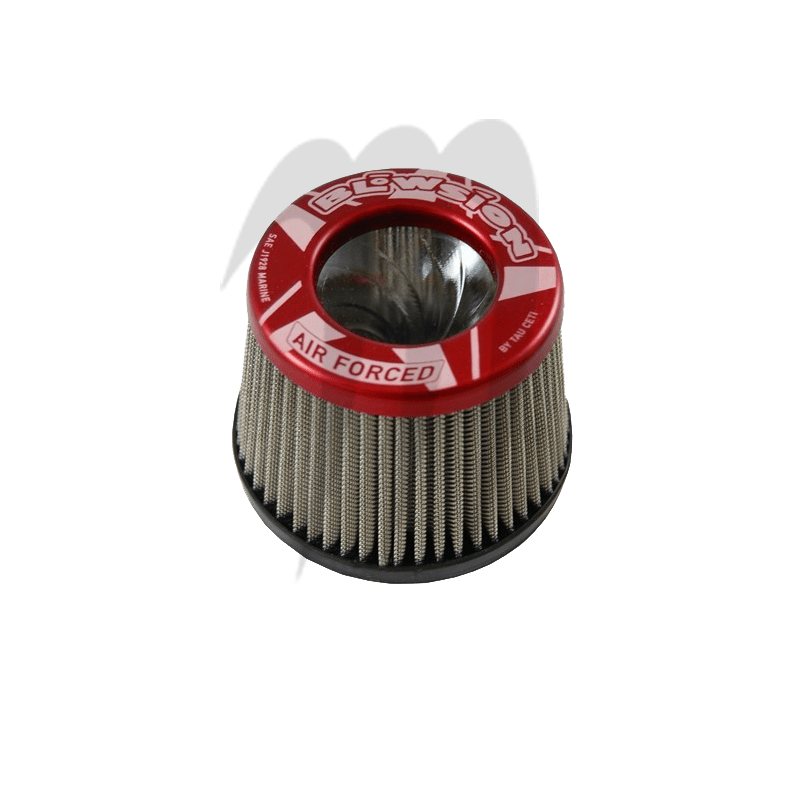 BLOWSION . Tornado Air Forced Flame Arrestors , Filtre à Air Tornado Rouge