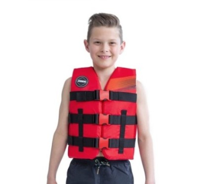 Photo Nylon Vest Youth Red - Pièces Jet Ski, accessoires et entretiens - Matos import
