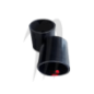 Silicone Exhaust Durite (Black),  SXR-1100cc KOMMANDOR