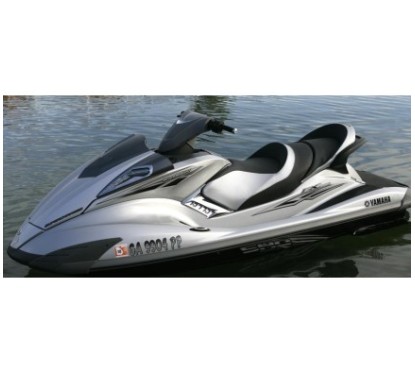 Photo HYDRO-TURF. Housse de selle FX-SHO Cruiser (2008) noir / alu - Pièces Jet Ski, accessoires et entretiens - Matos import