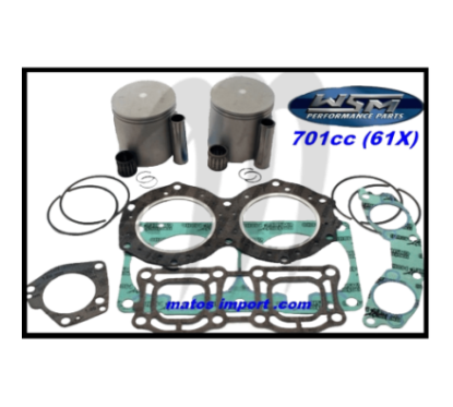 Photo Kit Pistons Platinum Yamaha 701 61X (cote +1mm) WSM-USA - Pièces Jet Ski, accessoires et entretiens - Matos import