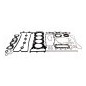 pochette complète de joints de remplacement d'origine pour jet ski Yamaha 1.8L,   2013-2021