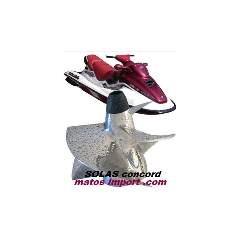 Hélice Concord Series (16/21) pour SeaDoo XP/ XP DI/ GSX LTD/ GTX Ltd Solas Hélice Concord Series (16/21) pour SeaDoo XP/ XP DI/ GSX LTD/ GTX Ltd Solas