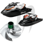 Hélice SRZ-CD-15/20R RXT 260 Wake Pro 215/ GTX 260/ RXT 215 Solas/ Riva Racing Hélice SRZ-CD-15/20R RXT 260 Wake Pro 215/ GTX 260/ RXT 215 Solas/ Riva Racing