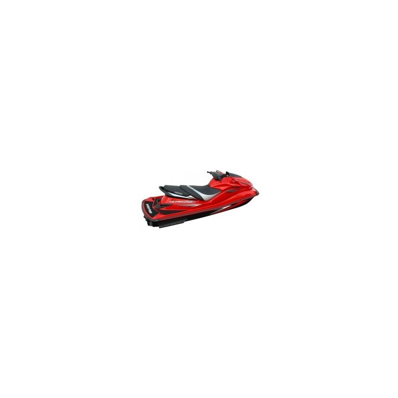 Seat cover, KAWASAKI , ULTRA-250X / ULTRA-LX, noir carbone / alu carbone Seat cover, KAWASAKI , ULTRA-250X / ULTRA-LX, noir carbone / alu carbone