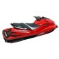 Seat cover, KAWASAKI , ULTRA-250X / ULTRA-LX, noir carbone / alu carbone Seat cover, KAWASAKI , ULTRA-250X / ULTRA-LX, noir carbone / alu carbone