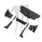 Kit anti-cavitation Riva pour Yamaha XLT 1200/ 800 et XL1200 Ltd 99-05 Kit anti-cavitation Riva pour Yamaha XLT 1200/ 800 et XL1200 Ltd 99-05