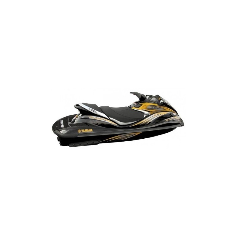 HYDRO-TURF. Housse de selle FX-140 (02-03)/ FX-160 (05-08) noir / blanc HYDRO-TURF. Housse de selle FX-140 (02-03)/ FX-160 (05-08) noir / blanc
