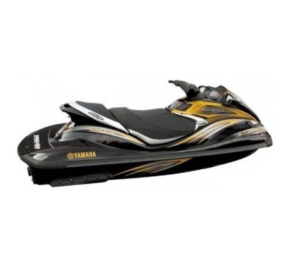 HYDRO-TURF. Housse de selle FX-140 (02-03)/ FX-160 (05-08) noir / blanc
