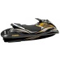 HYDRO-TURF. Housse de selle FX-140 (02-03)/ FX-160 (05-08) noir / blanc HYDRO-TURF. Housse de selle FX-140 (02-03)/ FX-160 (05-08) noir / blanc