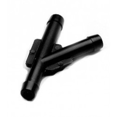 Raccord Y plastique durite 1 4'' x 1 4'' x 1 4'' Mikuni Keihin N°2