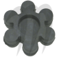 RUBBER DUMPER , 3 doigts coupler
