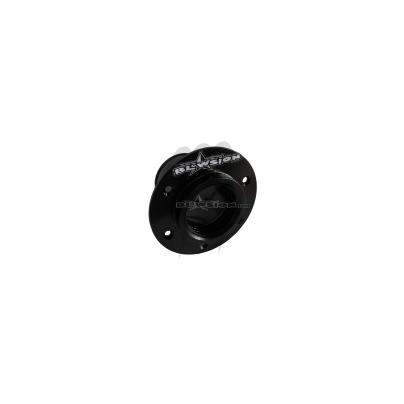 Support cap billet, anodized black Support cap billet, anodized black