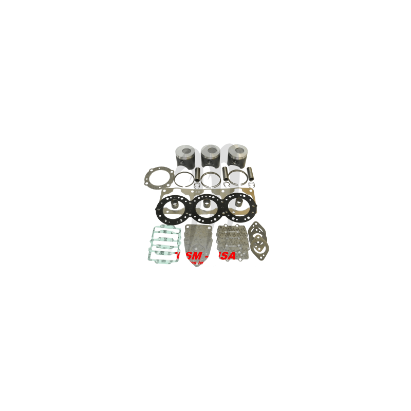 Kit pistons platinum Kawasaki ULTRA 130 DI / STX DI (Cote +1mm) Kit pistons platinum Kawasaki ULTRA 130 DI / STX DI (Cote +1mm)