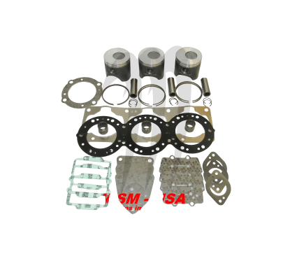 Kit pistons platinum Kawasaki ULTRA 130 DI STX DI (Cote +1mm)