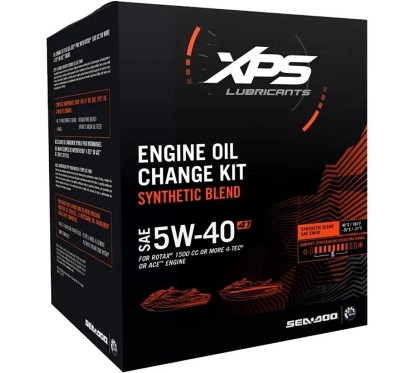 KIT VIDANGE SEA-DOO ENS. CHANG. HUILE 5W40  4T 1500CC + 1630CC